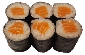 Rauwe Zalm Maki