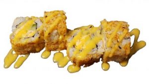 Pittige Gegrilde Zalm Rol
