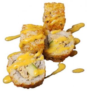 Pittige Gegrilde Tonijn Rol
